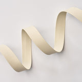 Schumacher Ivory Frazer Medium Leather Trim