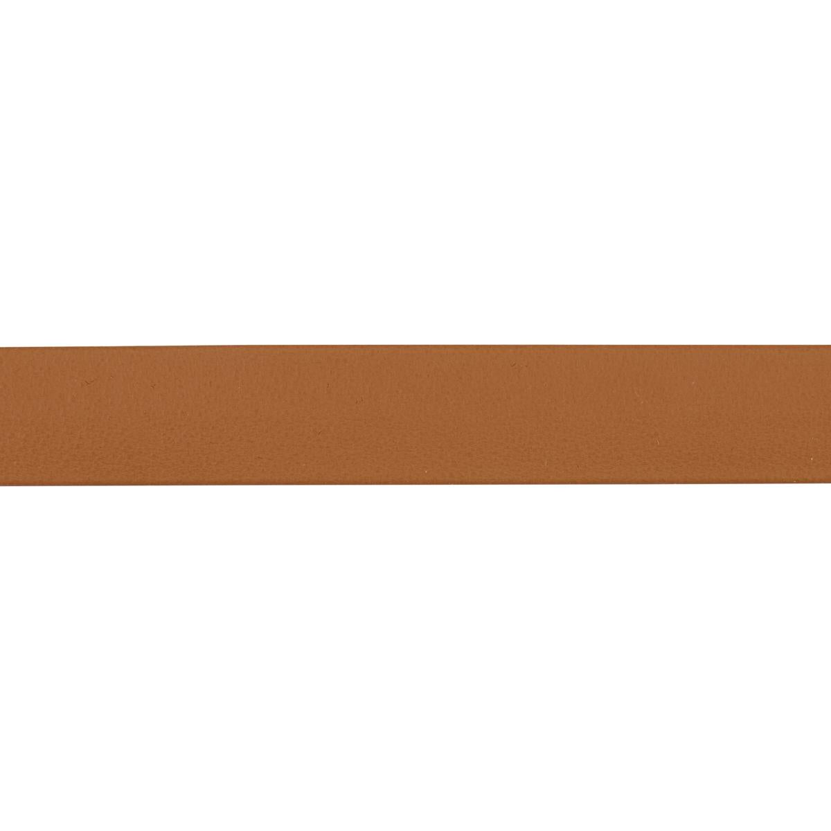 Schumacher Camel Frazer Medium Leather Trim