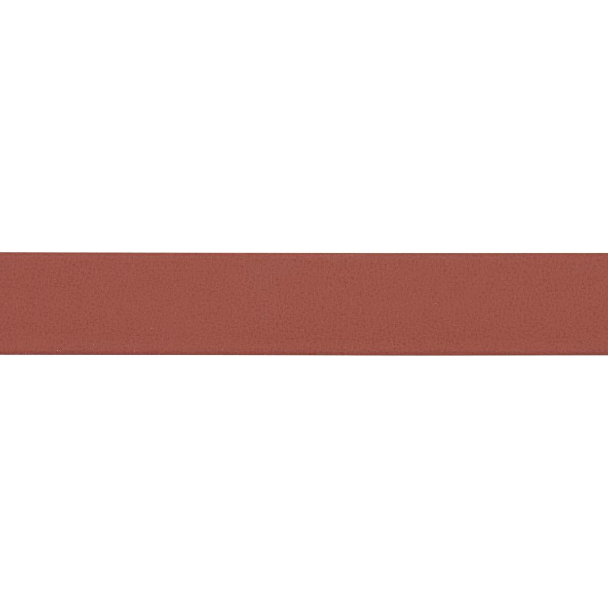 Schumacher Rust Frazer Medium Leather Trim