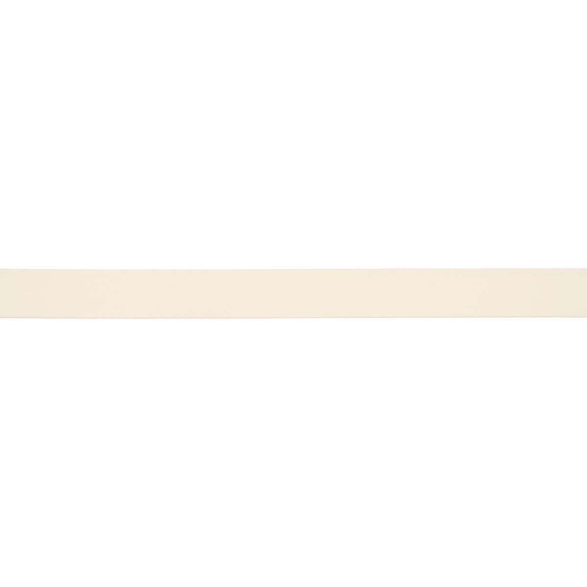 Schumacher Ivory Frazer Wide Leather Trim