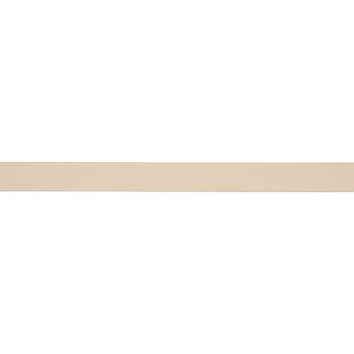 Schumacher Beige Frazer Wide Leather Trim