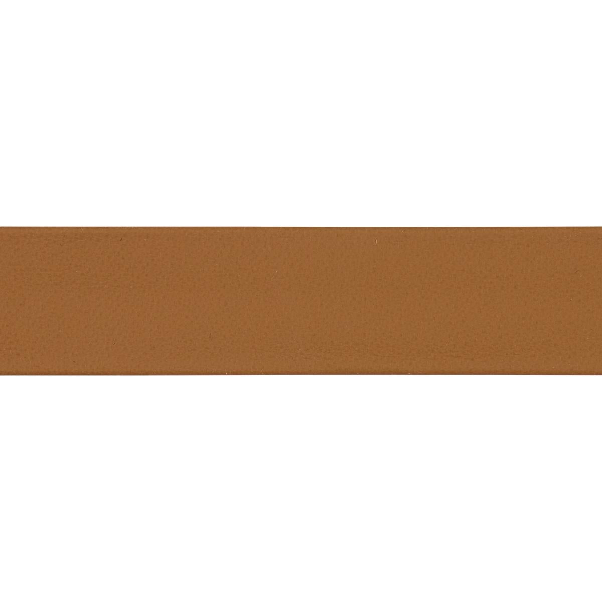 Schumacher Camel Frazer Wide Leather Trim