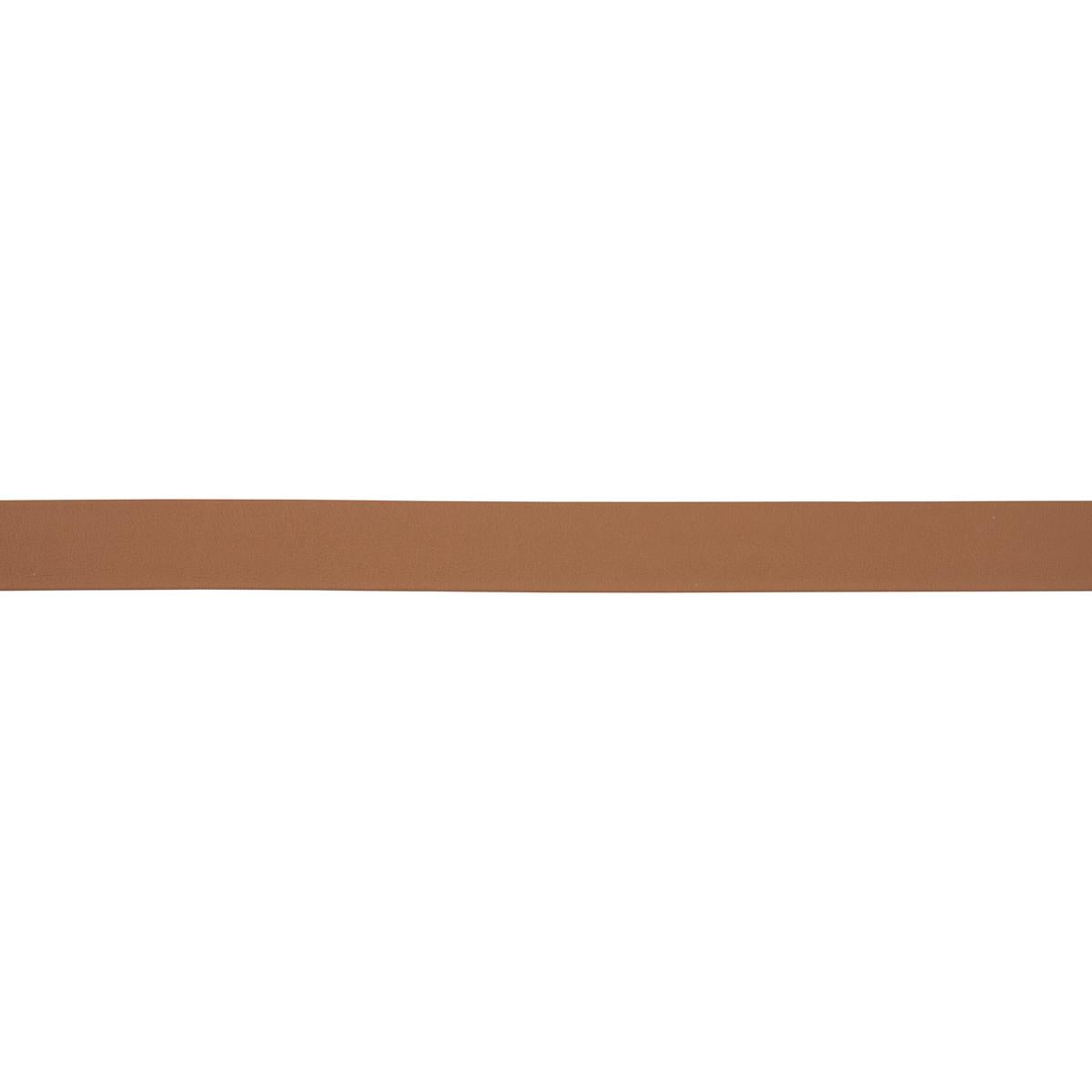 Schumacher Brown Frazer Wide Leather Trim