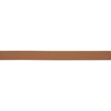 Schumacher Brown Frazer Wide Leather Trim