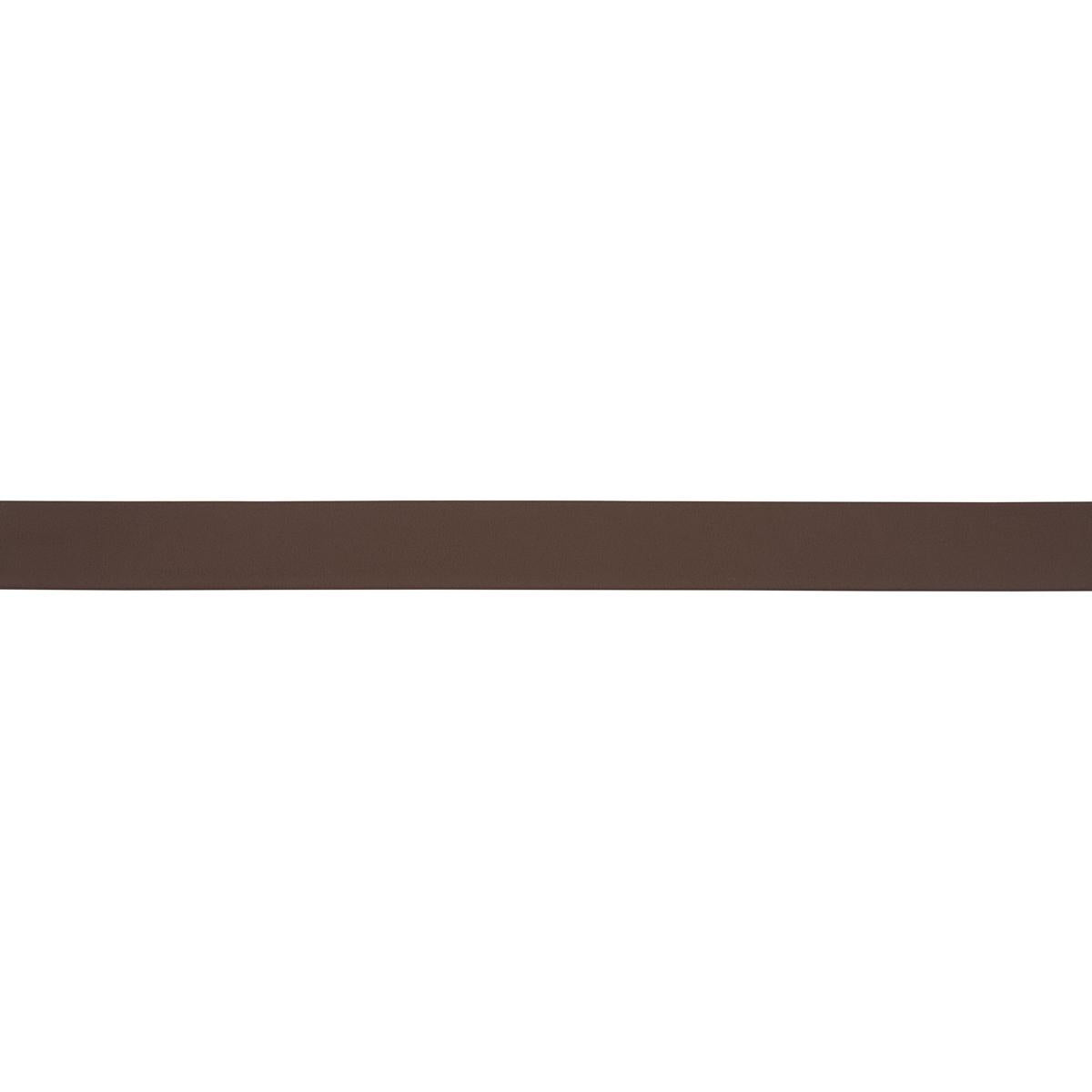 Schumacher Dark Brown Frazer Wide Leather Trim