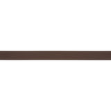 Schumacher Dark Brown Frazer Wide Leather Trim