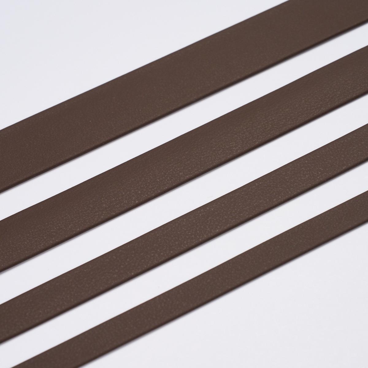 Schumacher Dark Brown Frazer Wide Leather Trim