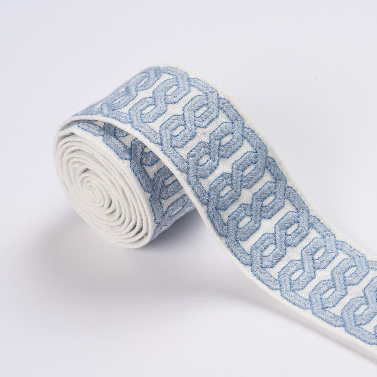 Schumacher Blue Solene Tape