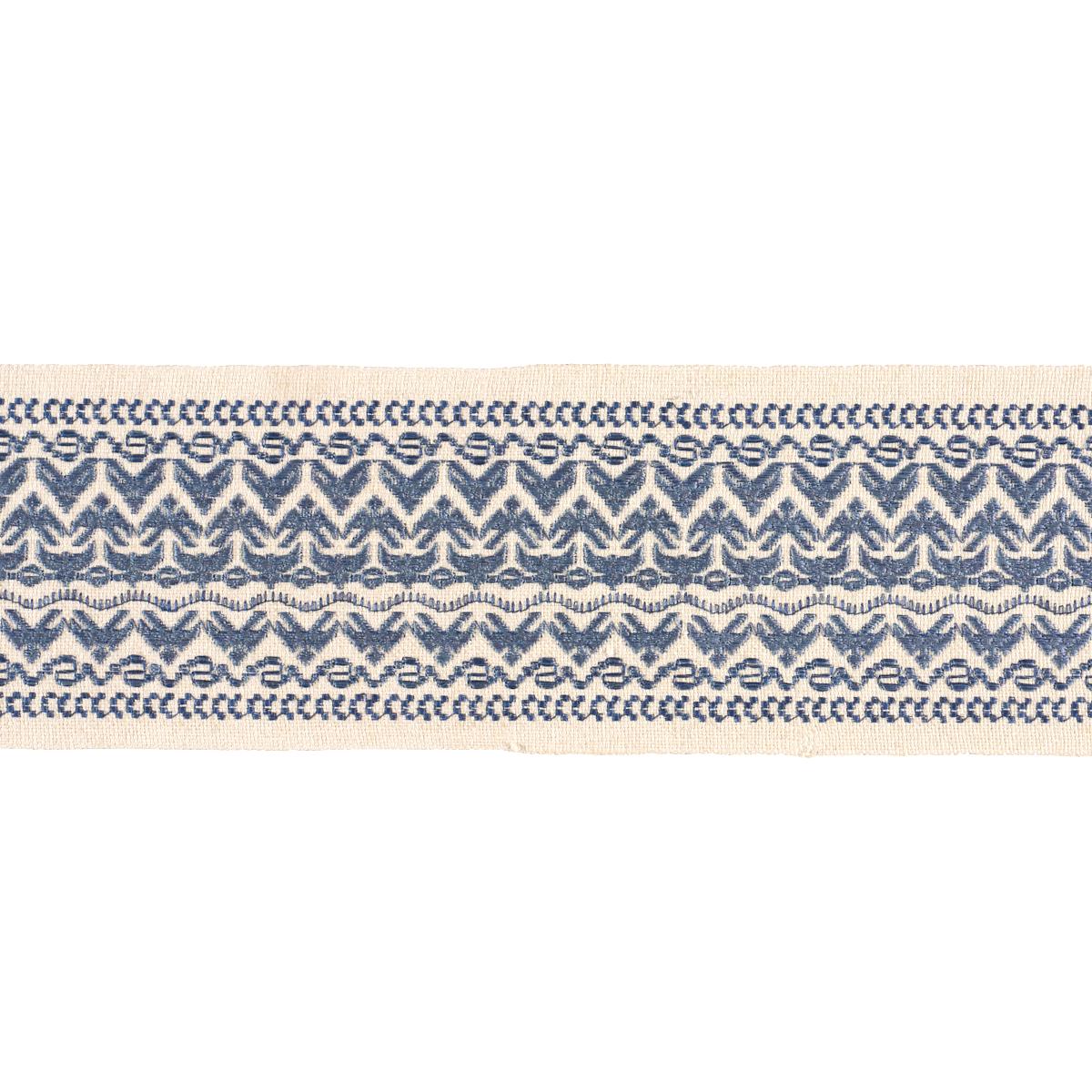 Schumacher Indigo Fez Trim