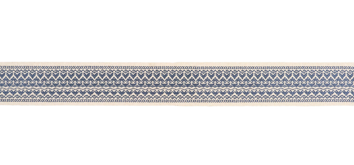 Schumacher Indigo Fez Trim