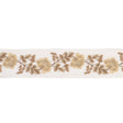 Schumacher Harvest Elise Hand-Embroidered Tape