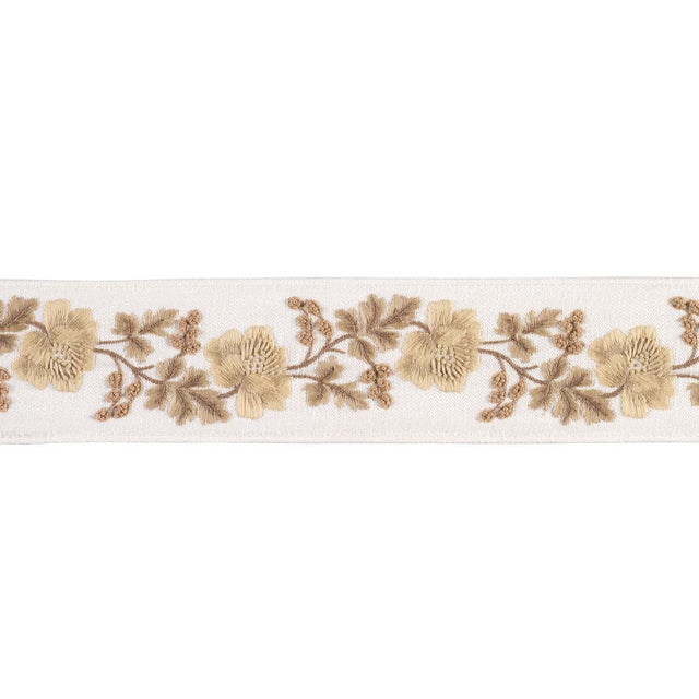 Schumacher Harvest Elise Hand-Embroidered Tape