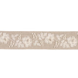 Schumacher Natural Elise Hand-Embroidered Tape