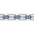 Schumacher Indigo Corinne Tape
