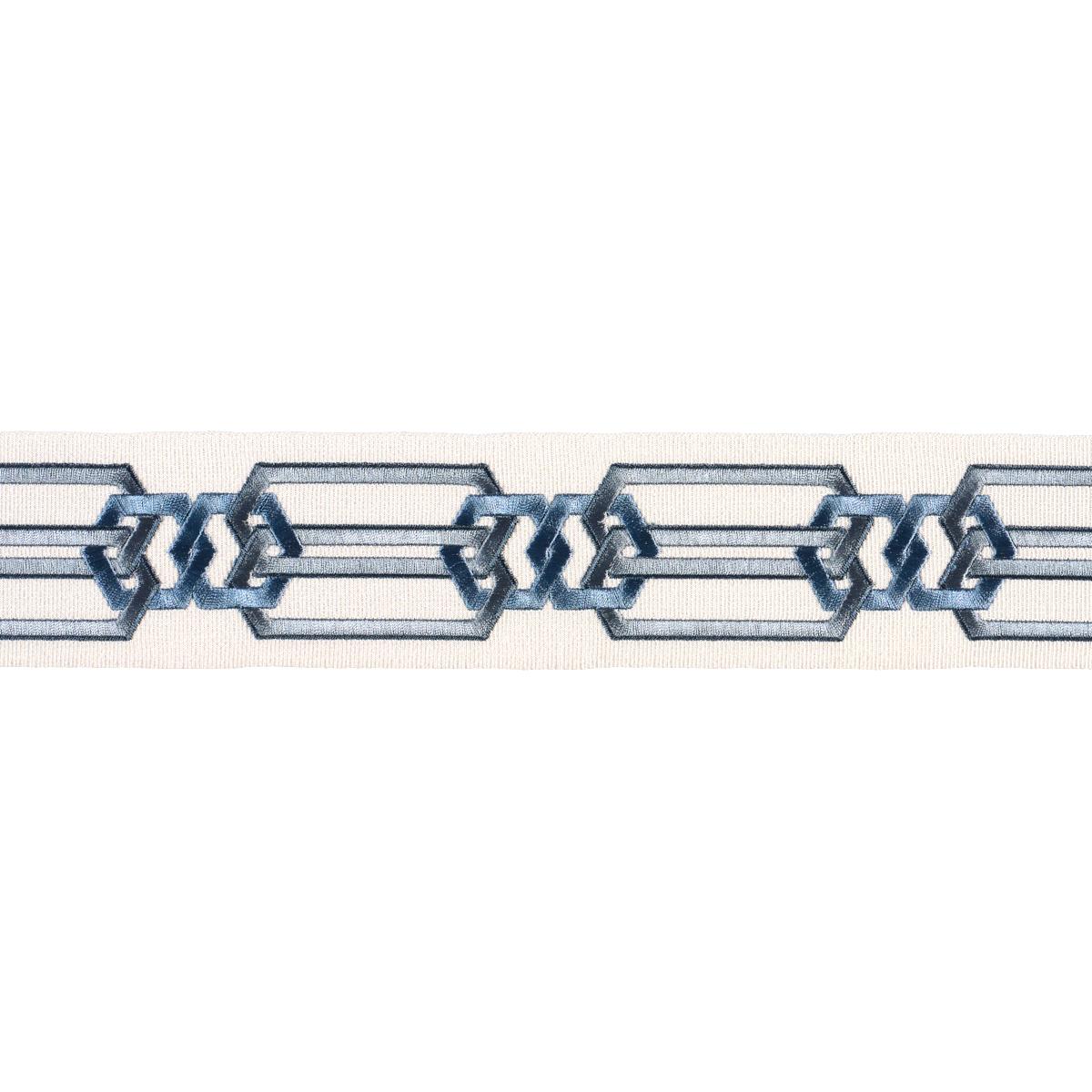 Schumacher Indigo Corinne Tape