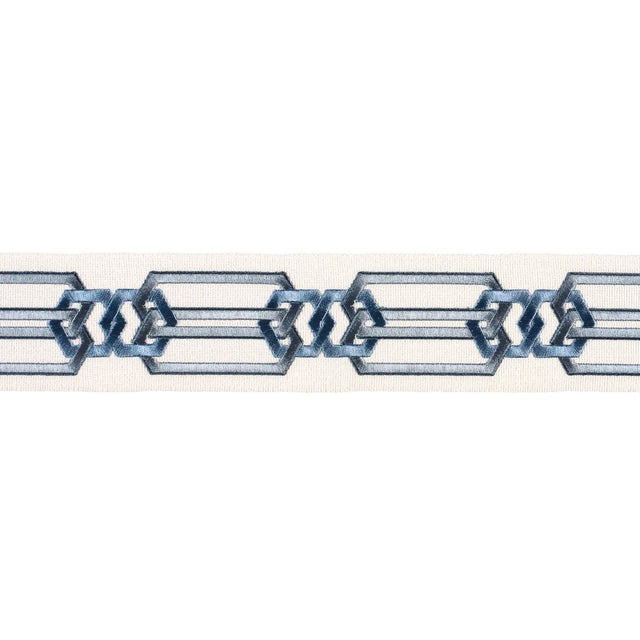 Schumacher Indigo Corinne Tape