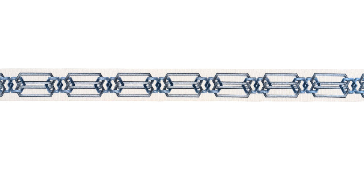 Schumacher Indigo Corinne Tape