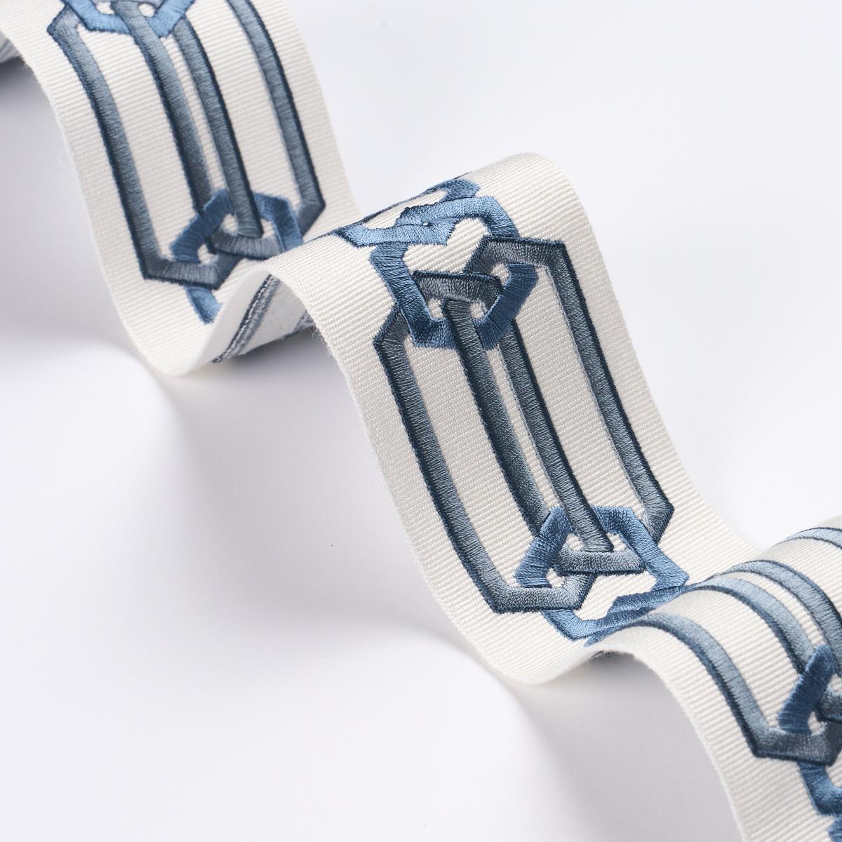 Schumacher Indigo Corinne Tape