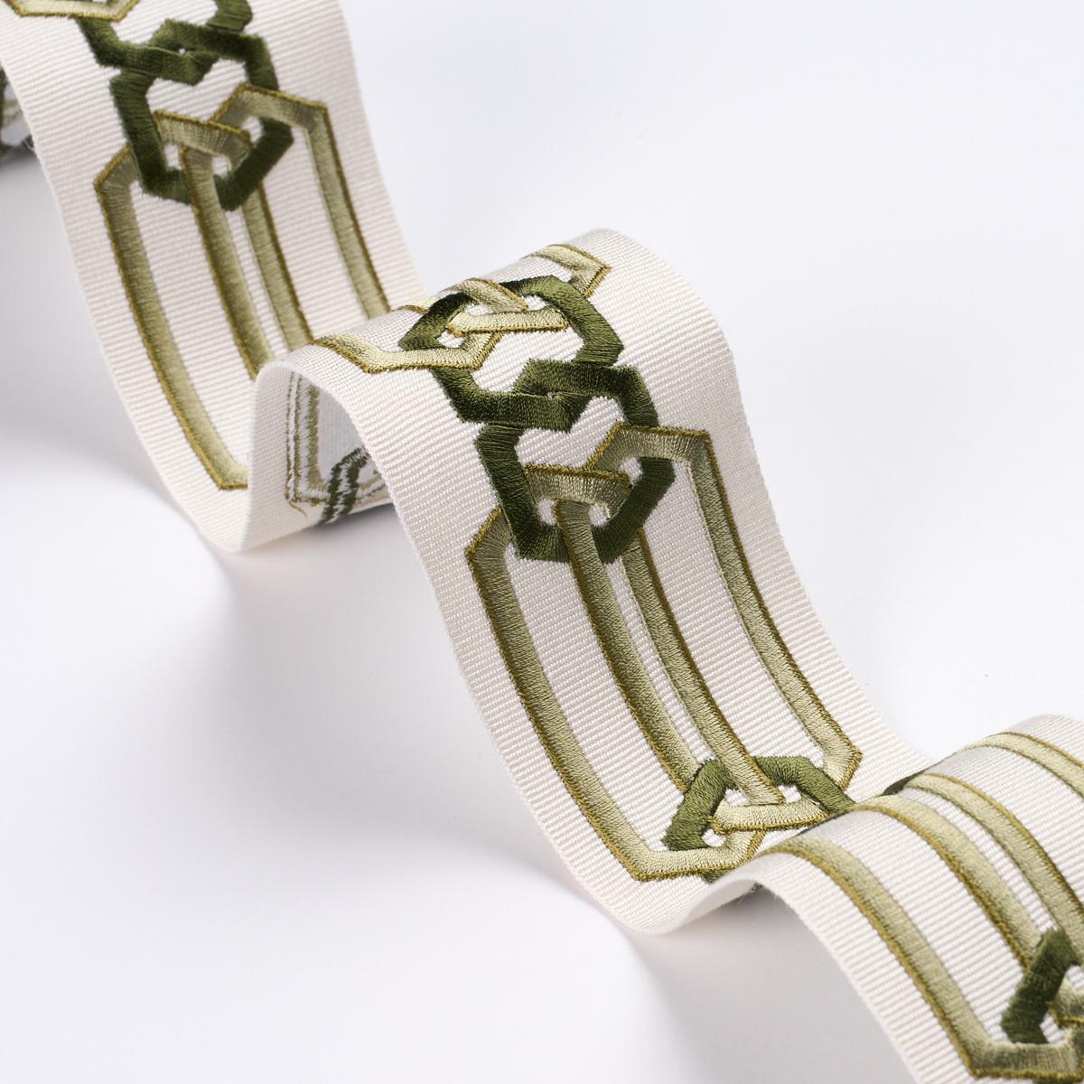 Schumacher Green Corinne Tape