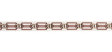 Schumacher Rust & Beige Corinne Tape