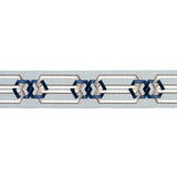 Schumacher Blue & White Corinne Tape
