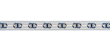 Schumacher Blue & White Corinne Tape