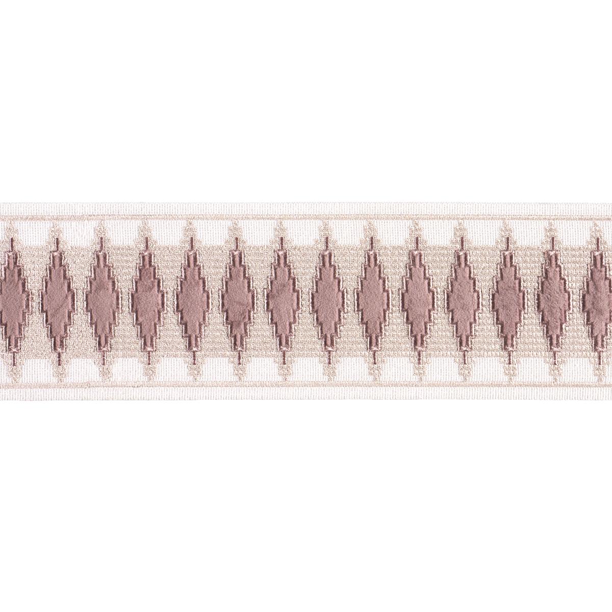 Schumacher Rose Quartz Mireille Velvet Tape