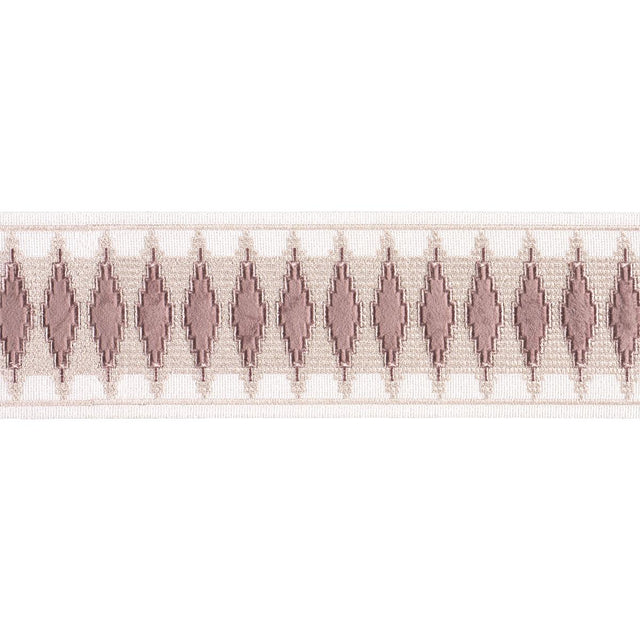 Schumacher Rose Quartz Mireille Velvet Tape