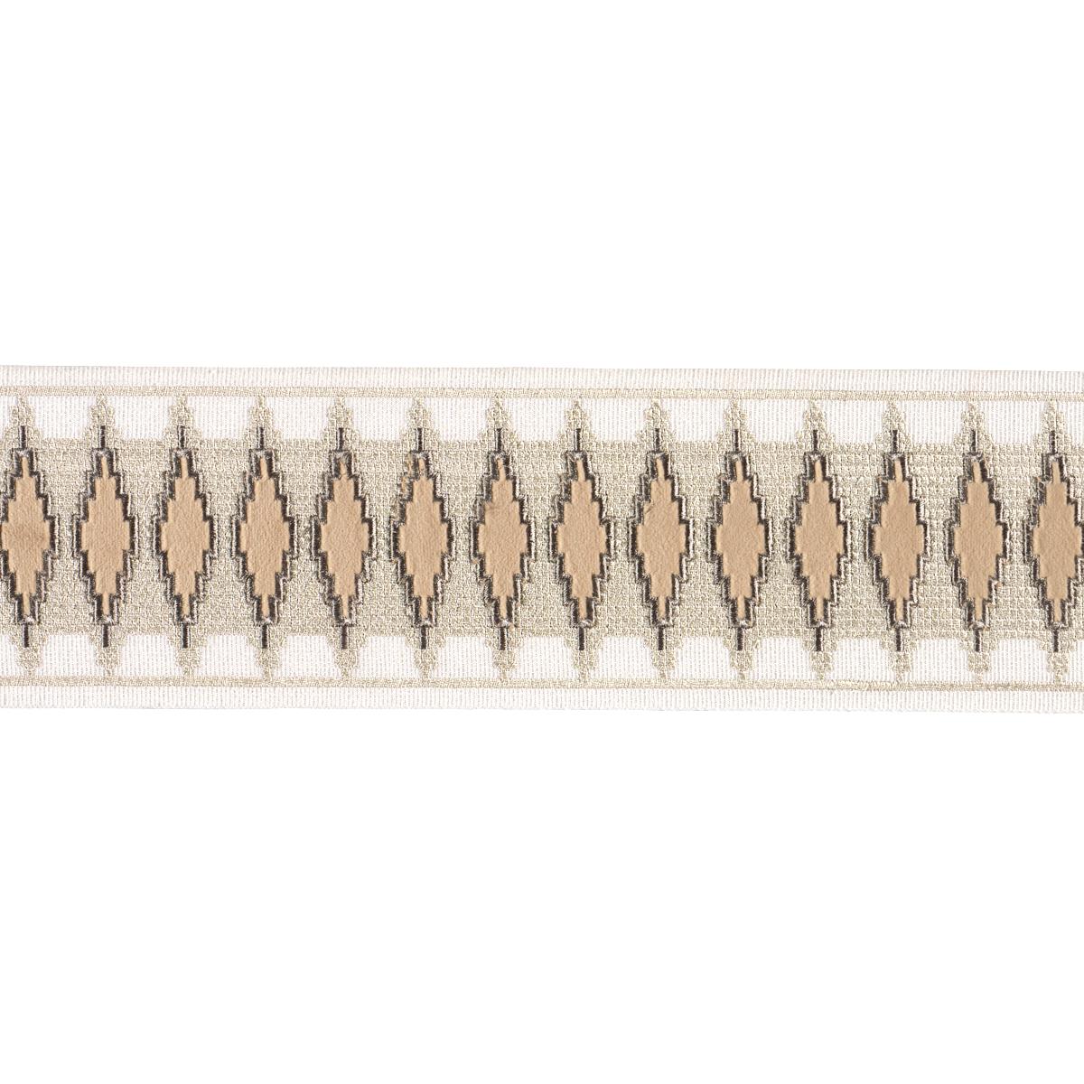 Schumacher Neutral Mireille Velvet Tape