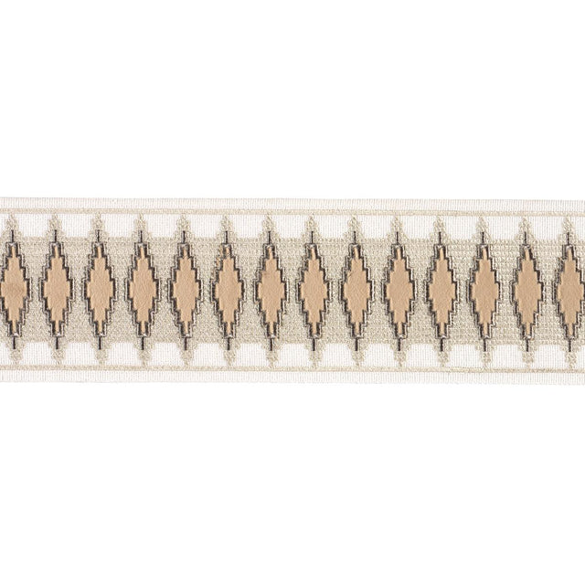 Schumacher Neutral Mireille Velvet Tape