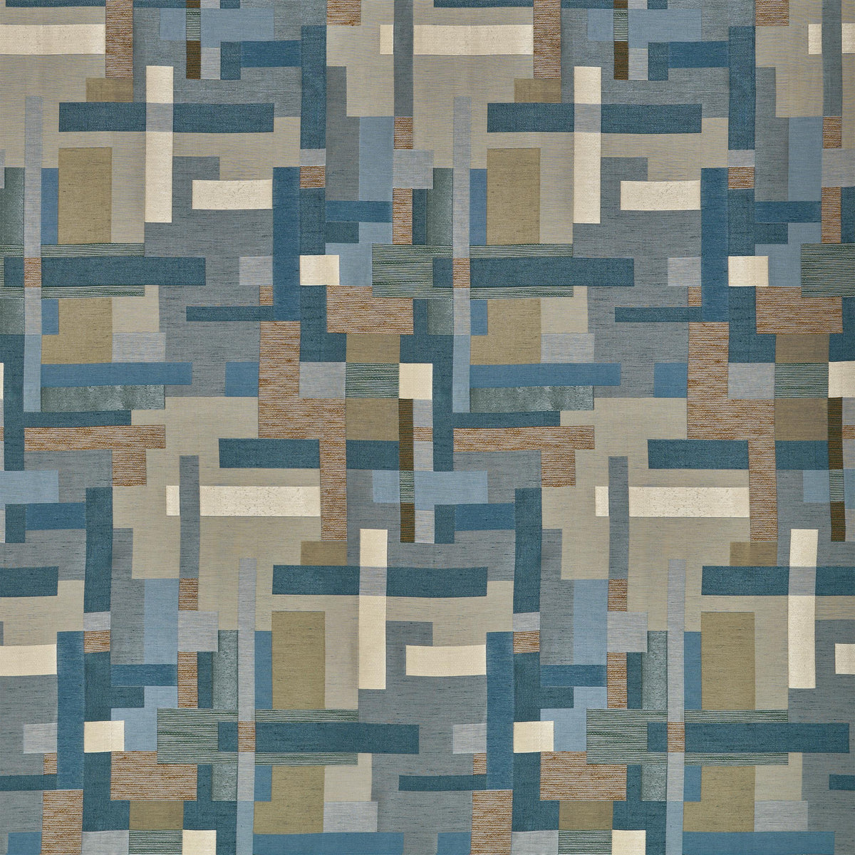 Coraggio Pavia Place Lagoon Fabric