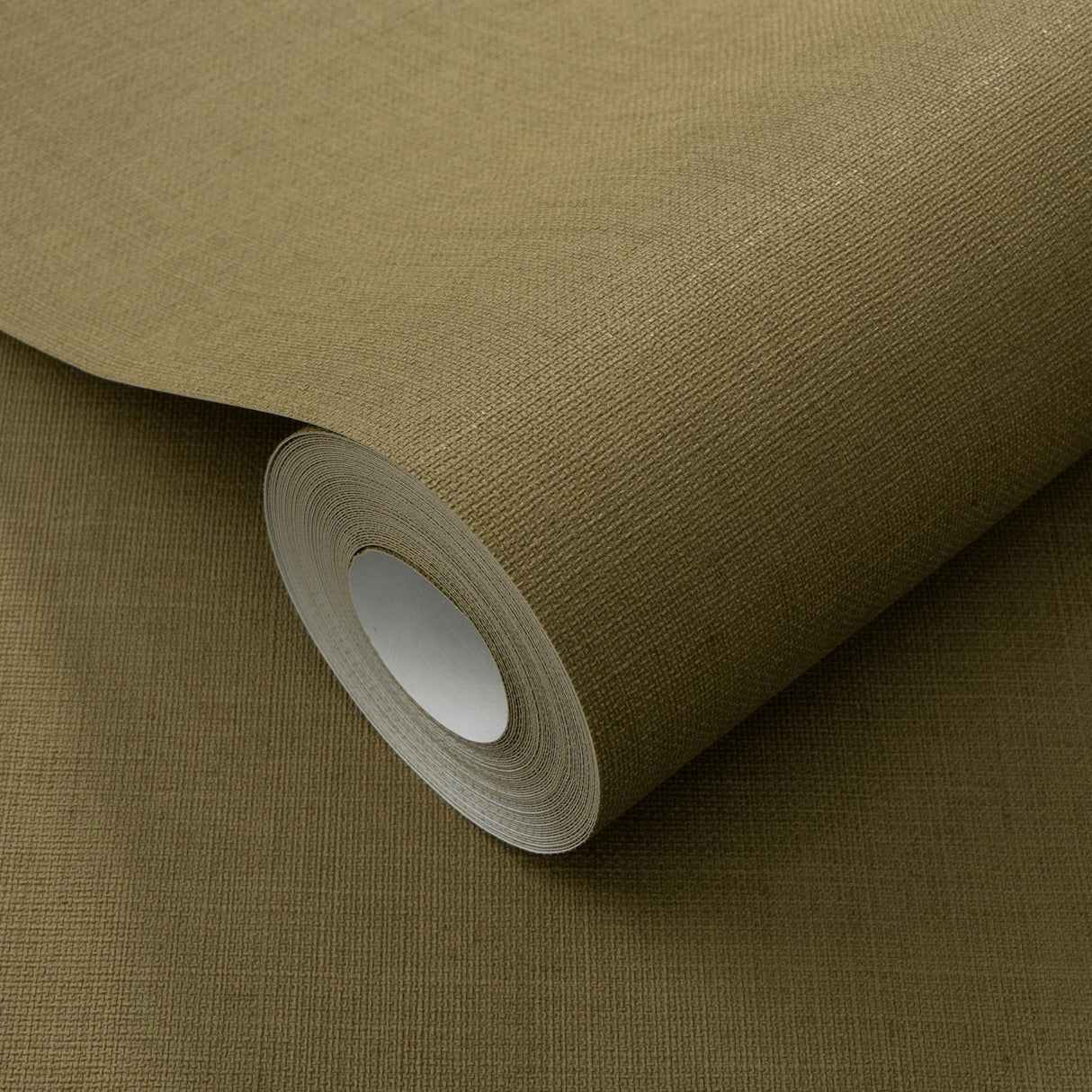 Veer Decor Linea Textile Olive Wallpaper