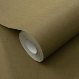 Veer Decor Linea Textile Olive Wallpaper