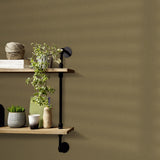 Veer Decor Linea Textile Olive Wallpaper