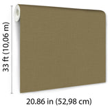 Veer Decor Linea Textile Olive Wallpaper