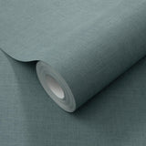 Veer Decor Linea Textile Blue Wallpaper