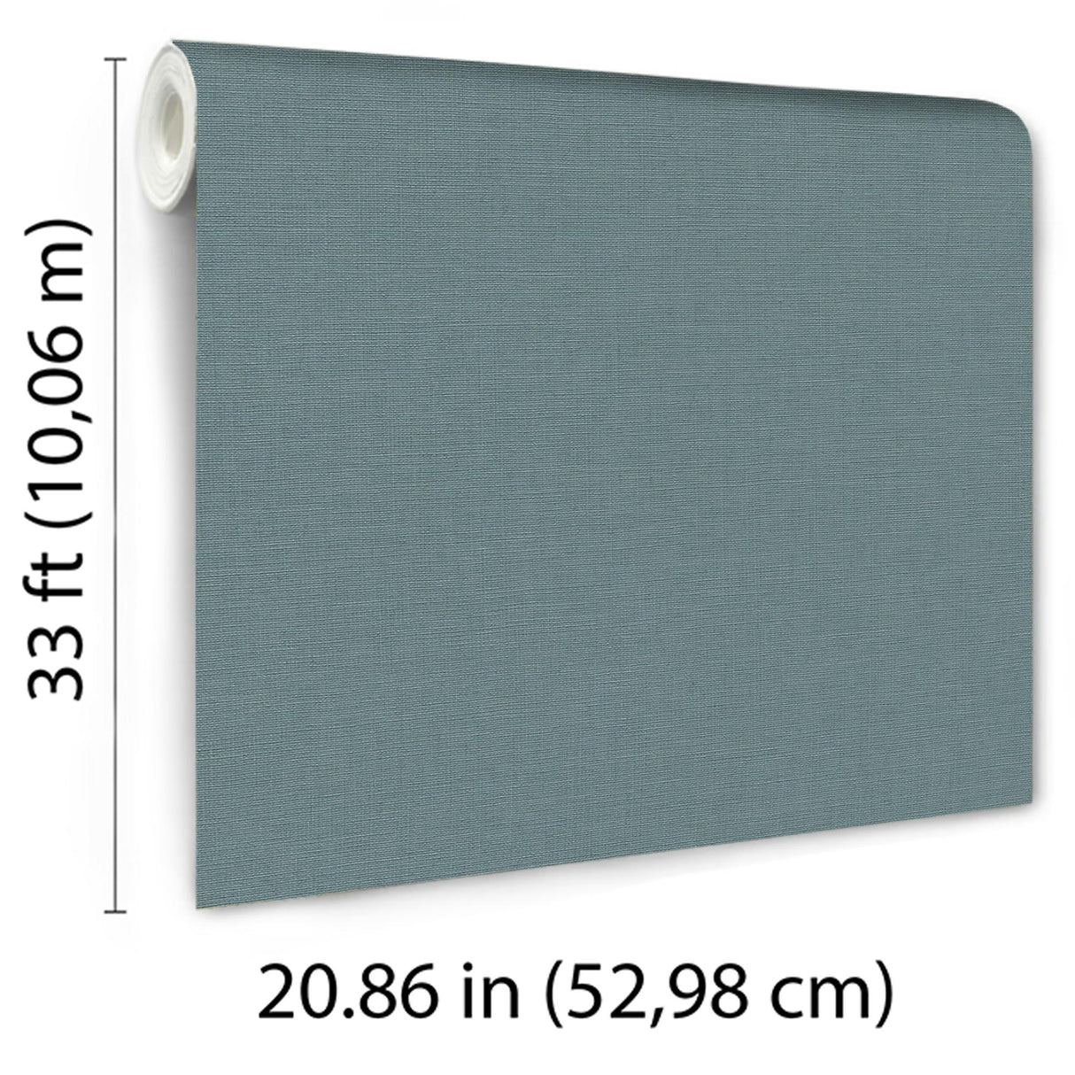 Veer Decor Linea Textile Blue Wallpaper