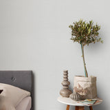 Veer Decor Linea Textile White Wallpaper