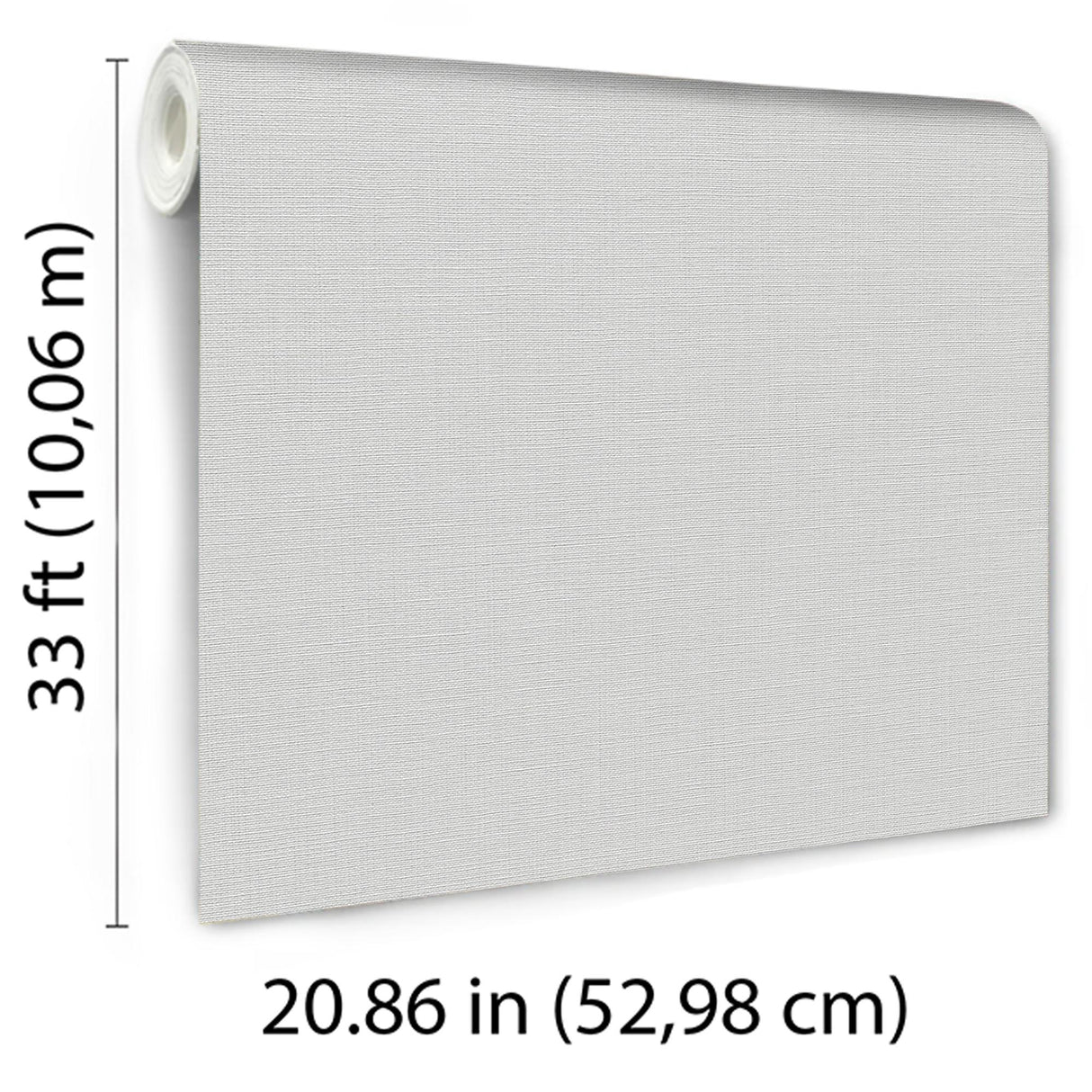 Veer Decor Linea Textile White Wallpaper