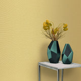 Veer Decor Linea Textile Yellow Wallpaper