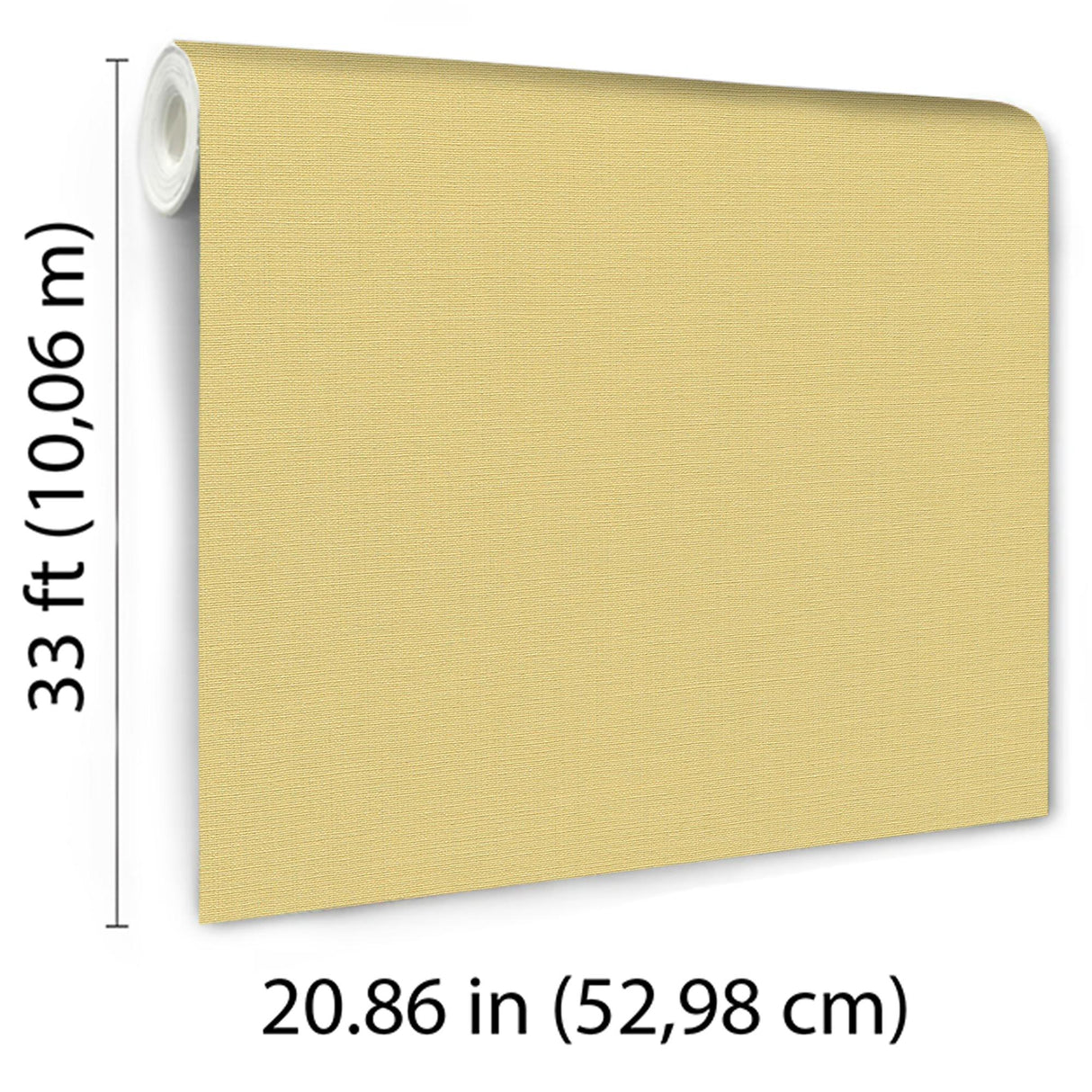 Veer Decor Linea Textile Yellow Wallpaper