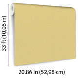 Veer Decor Linea Textile Yellow Wallpaper