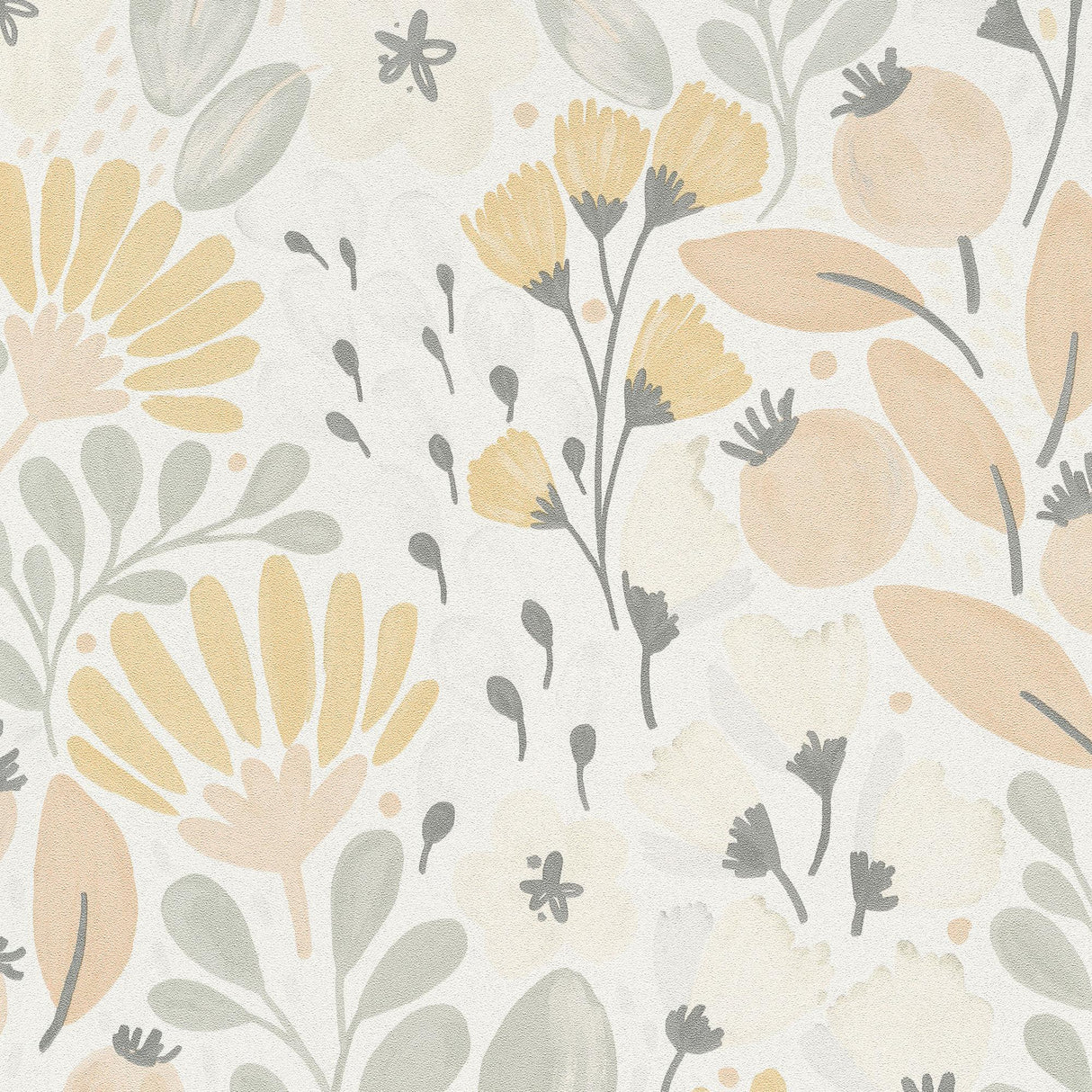 Veer Decor Poetic Garden Pink Wallpaper