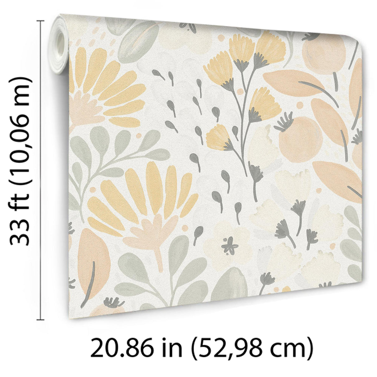 Veer Decor Poetic Garden Pink Wallpaper