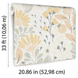 Veer Decor Poetic Garden Pink Wallpaper
