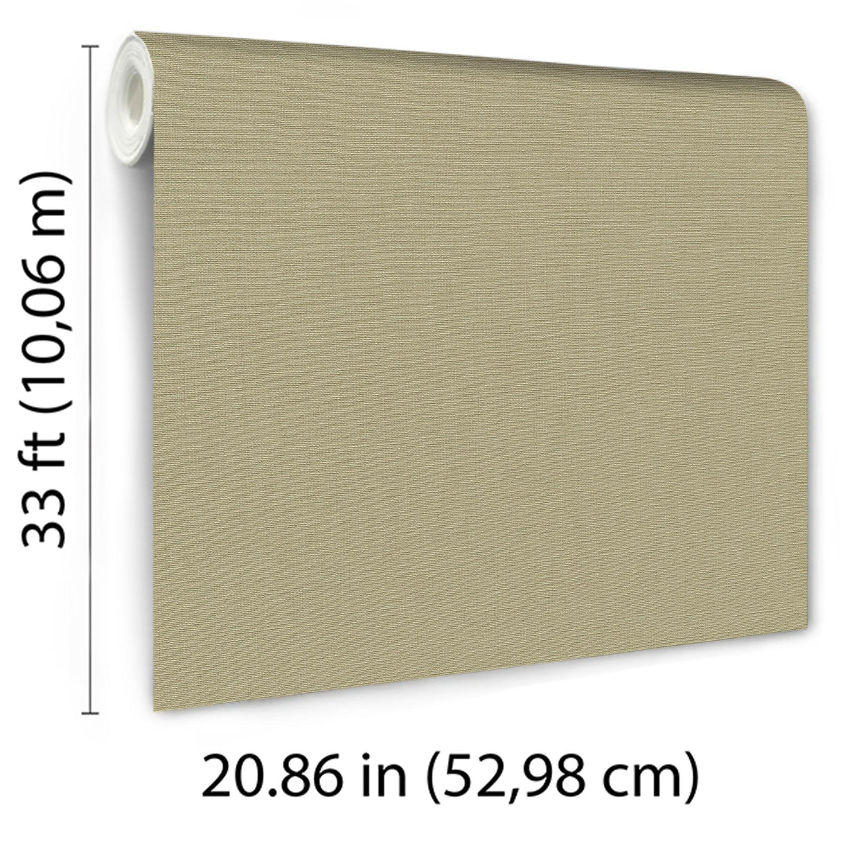 Veer Decor Linea Textile Sage Wallpaper