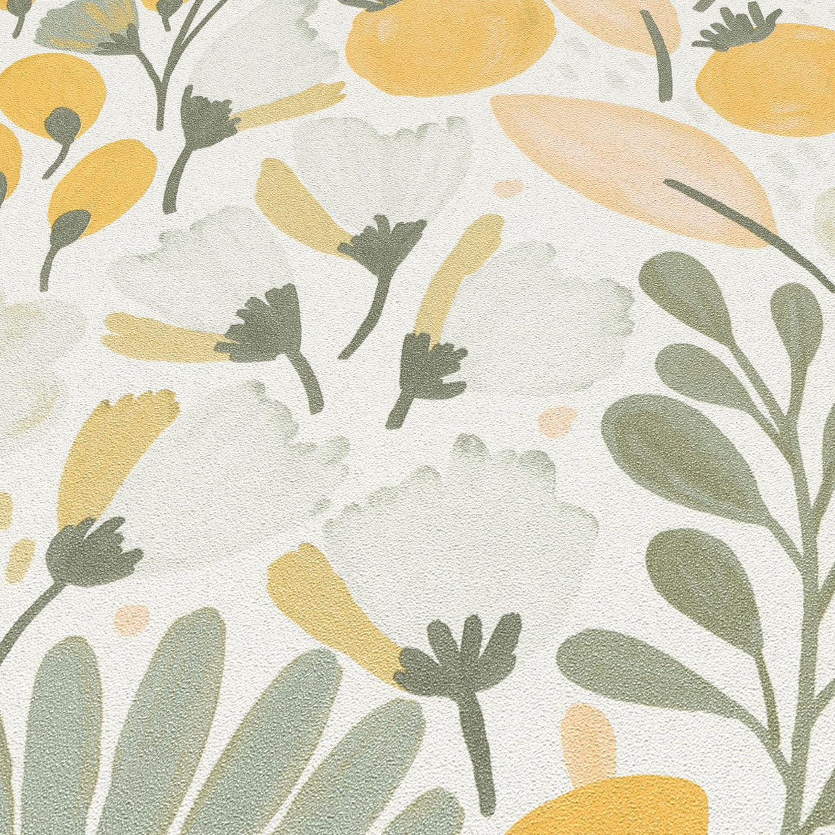 Veer Decor Poetic Garden Green Wallpaper
