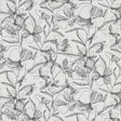 Veer Decor Floral Breeze Black Wallpaper