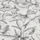 Veer Decor Floral Breeze Black Wallpaper