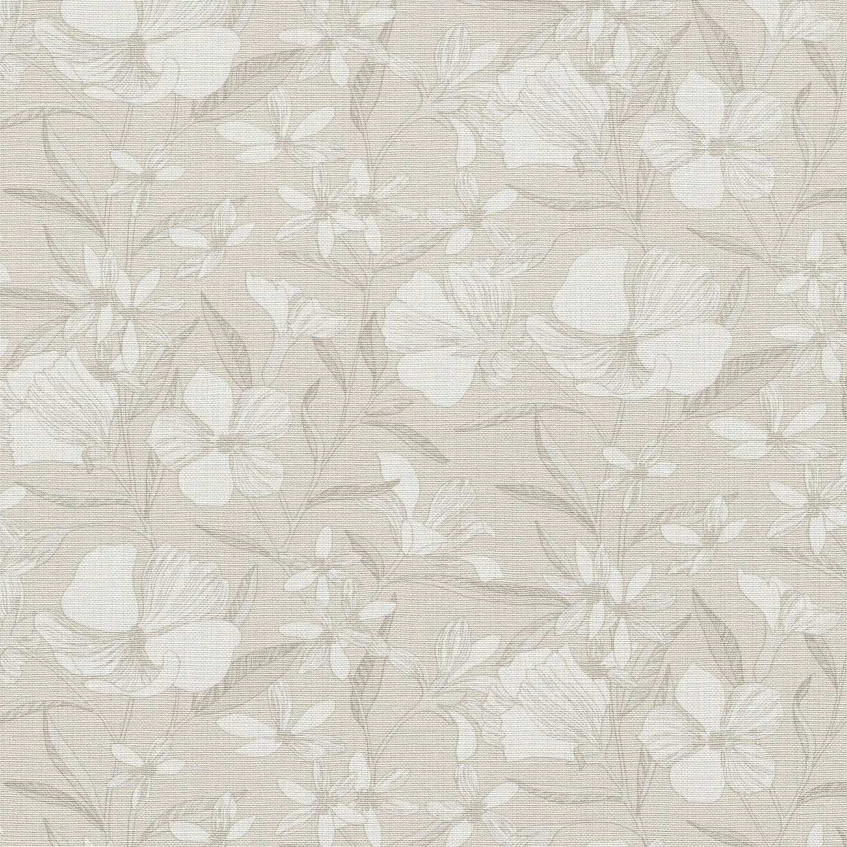 Veer Decor Floral Breeze Beige Wallpaper